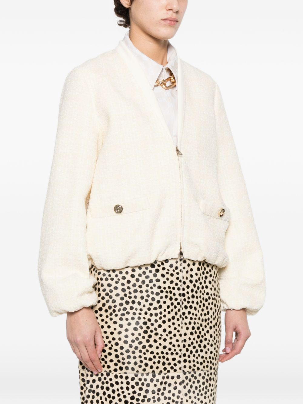 Gucci Women Cotton Tweed Jacket