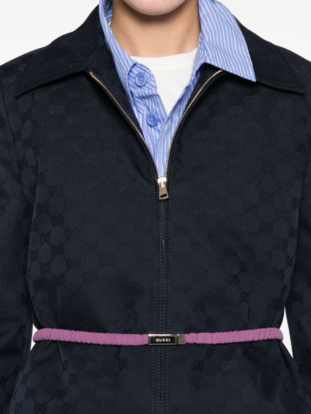 GUCCI Gucci Women Gg Zipped Jacket