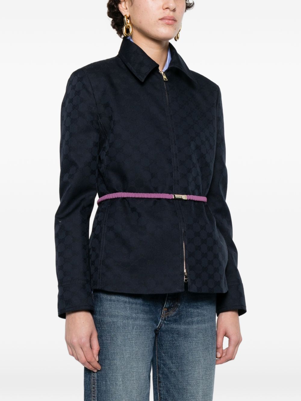 GUCCI Gucci Women Gg Zipped Jacket