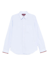 Gucci Men Striped Cotton Shirt