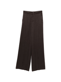 GUCCI Gucci Women Horsebit Silk Trousers