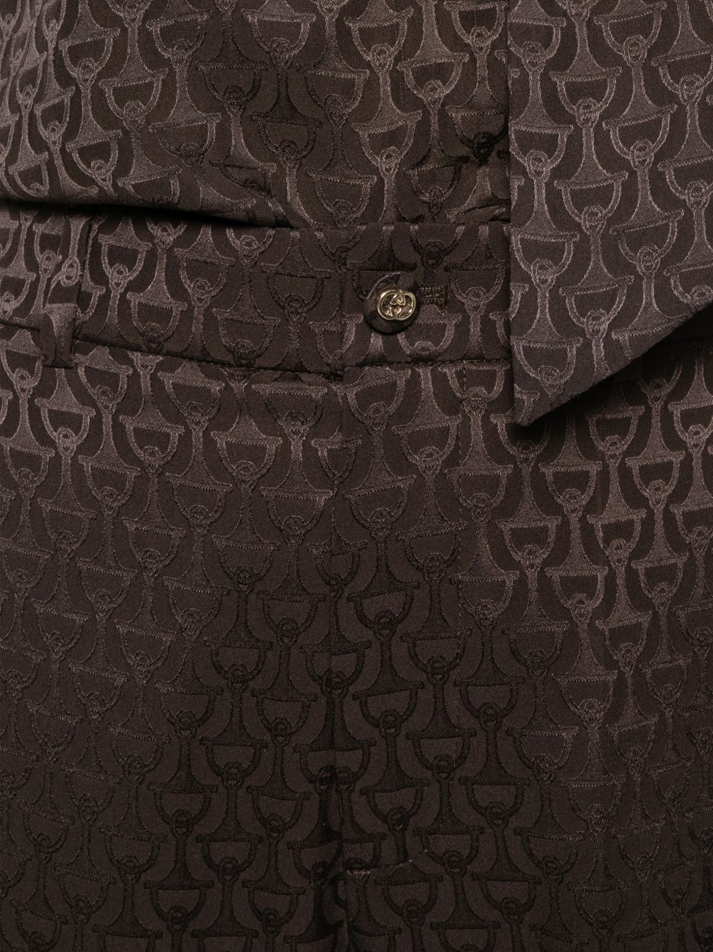 GUCCI Gucci Women Horsebit Silk Trousers