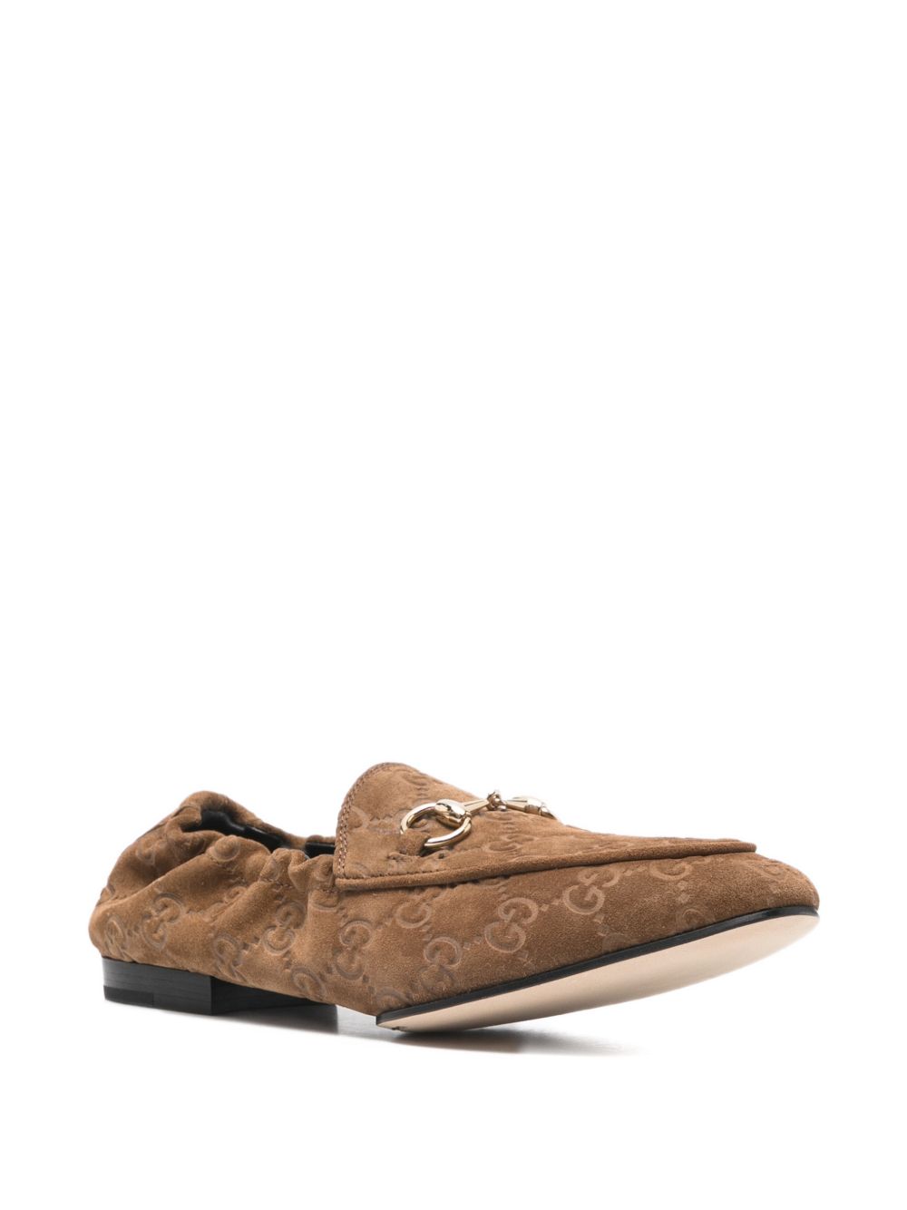 GUCCI Gucci Women Jordaan Leather Loafers