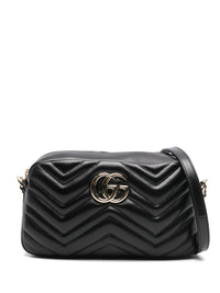 Gucci Women Gg Marmont Leather Camera Bag