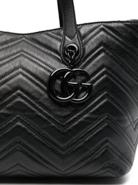 Gucci Women Gg Marmont Leather Tote Bag