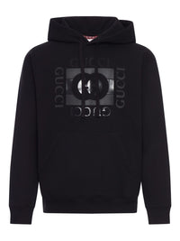 Gucci Men Logo Cotton Hoodie