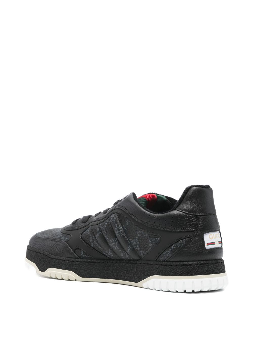 GUCCI Gucci Men Re-Web Leather Sneakers