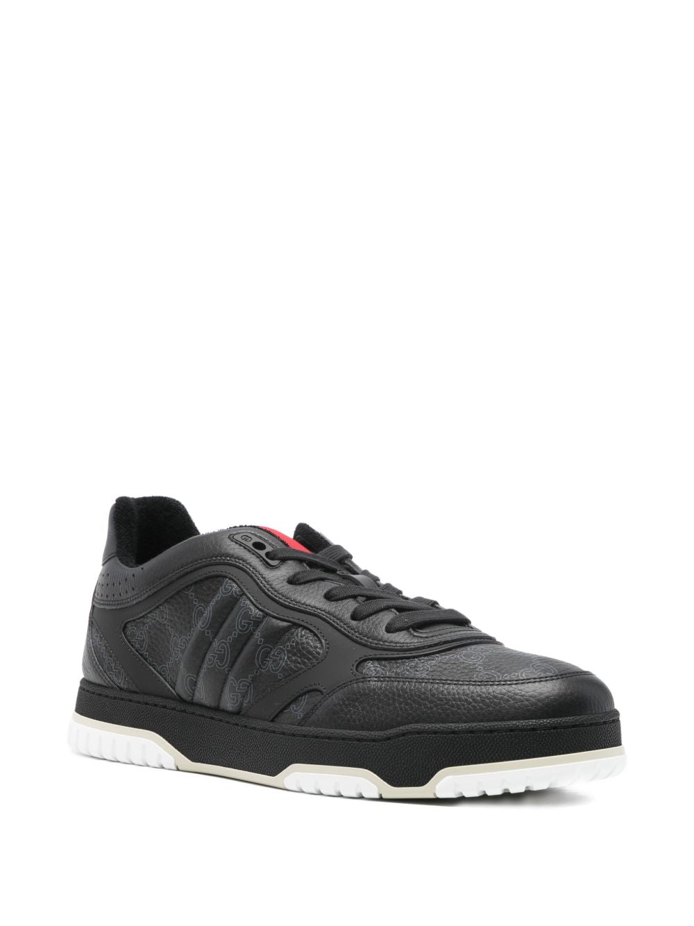 GUCCI Gucci Men Re-Web Leather Sneakers