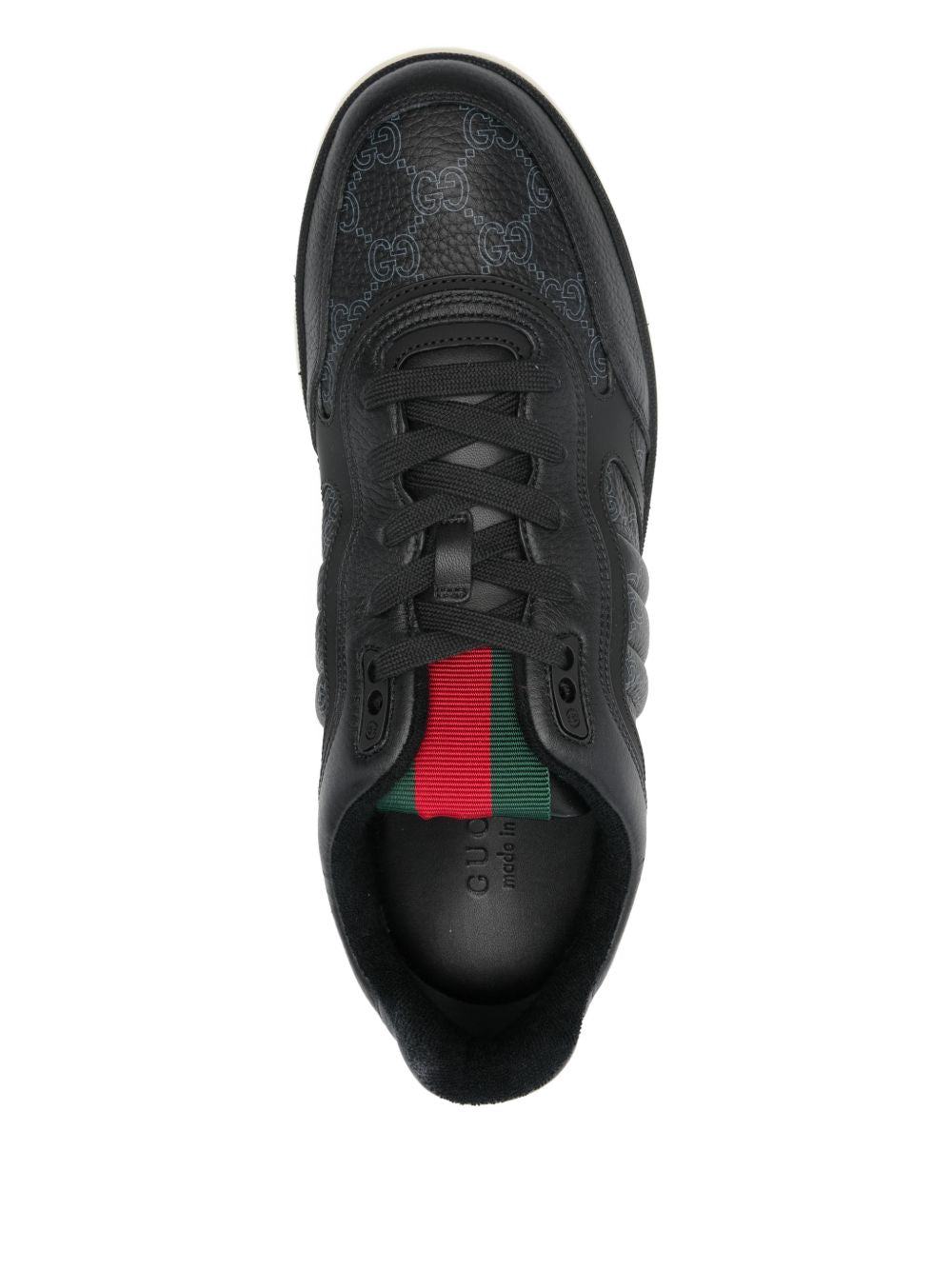 GUCCI Gucci Men Re-Web Leather Sneakers