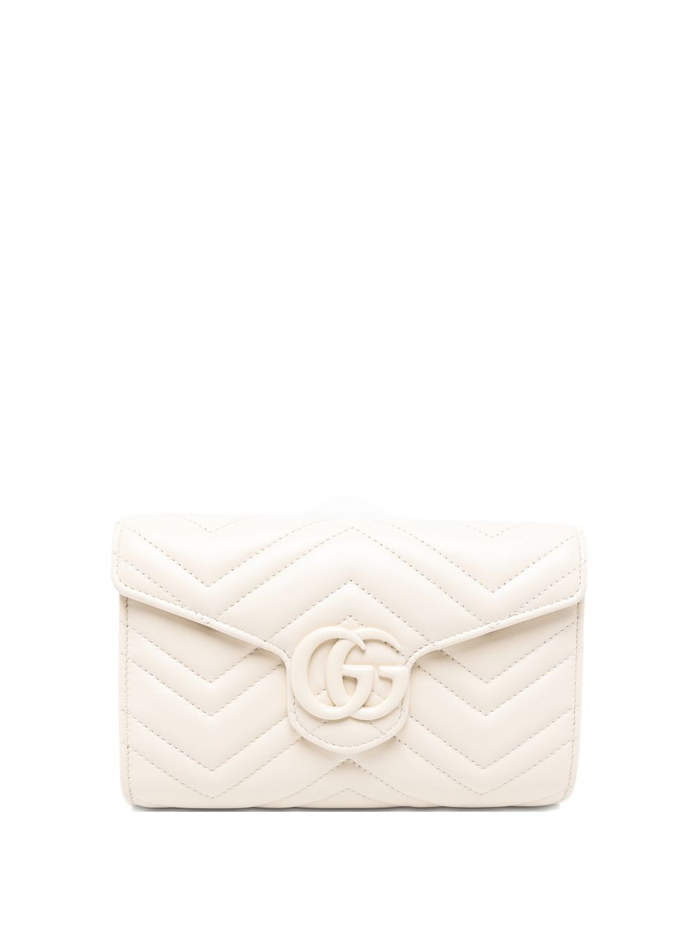 Gucci Women Gg Marmont Leather Wallet On Chain