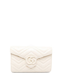 Gucci Women Gg Marmont Leather Wallet On Chain