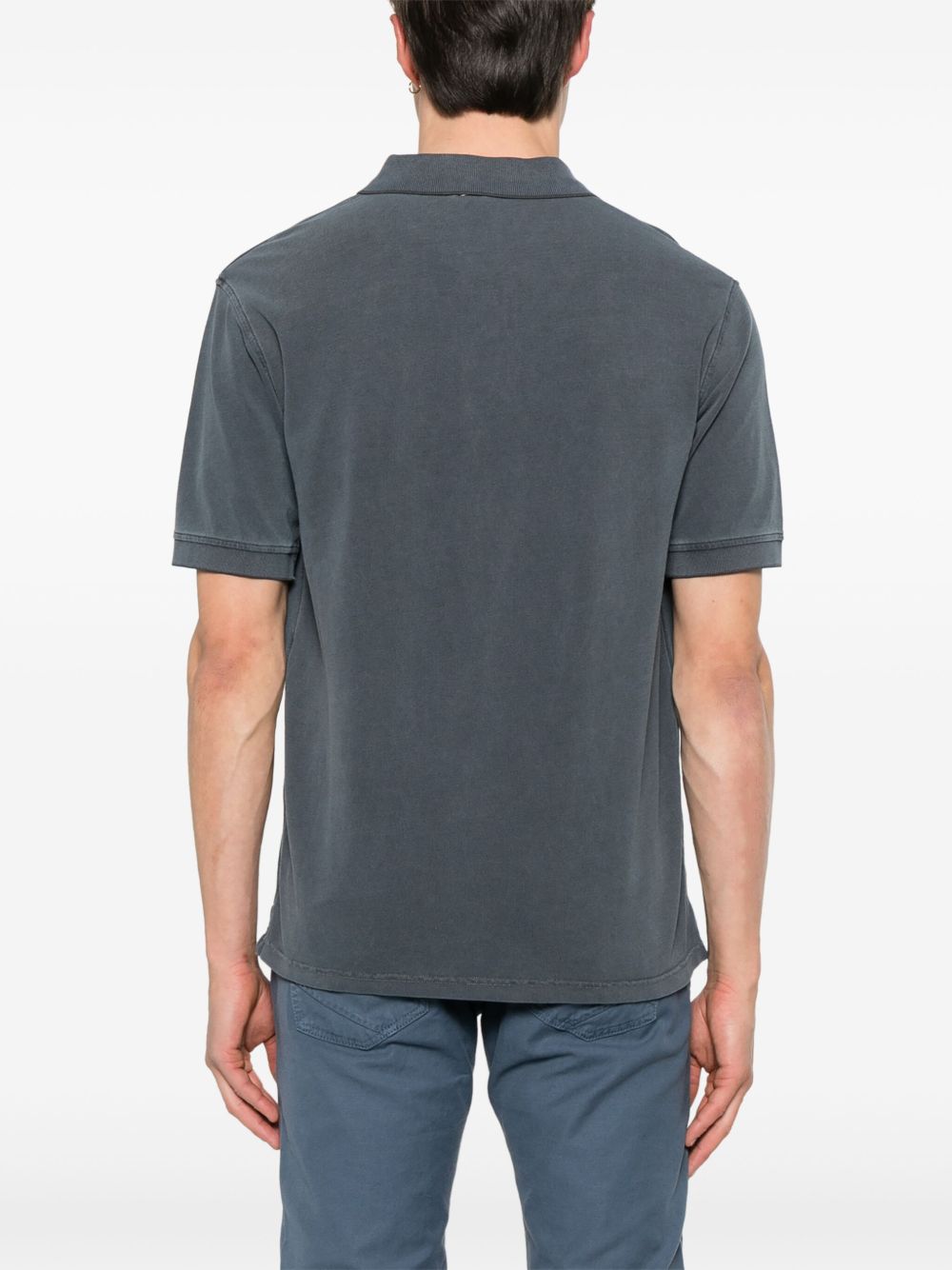 Herno Men Logo Cotton Polo Shirt