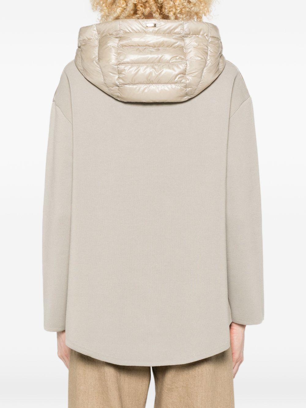 Herno Women Cotton And Nylon Down Jacket