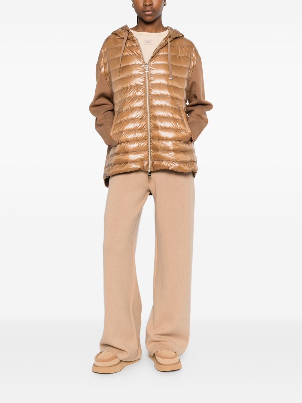 Herno Women Cotton And Nylon Down Jacket