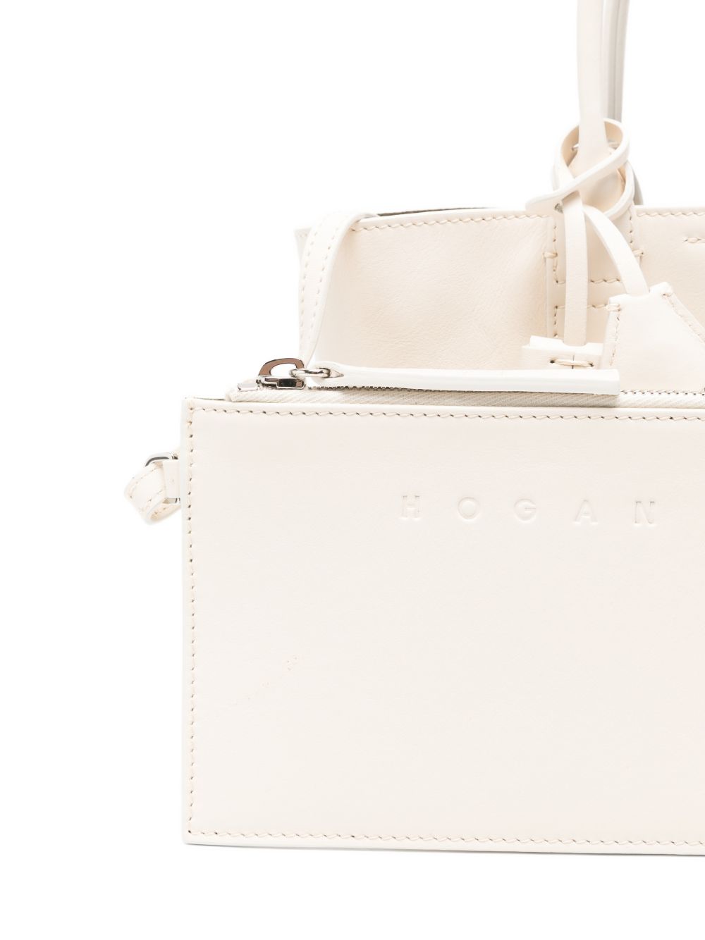 Hogan Women Mini Leather Tote Bag