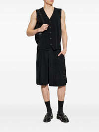HOMME PLISSE' ISSEY MIYAKE Homme Plisse' Issey Miyake Men Pleated V-Necked Vest