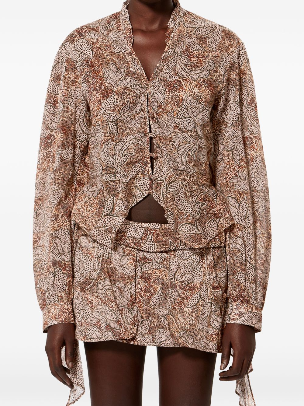 Isabel Marant Women Celeny Printed Blouse