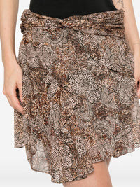 Isabel Marant Women Camia Printed Mini Skirt