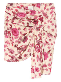 Isabel Marant Women Ovia Printed Silk Skirt