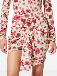 Isabel Marant Women Ovia Printed Silk Skirt