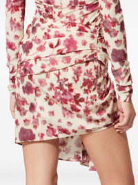 Isabel Marant Women Ovia Printed Silk Skirt