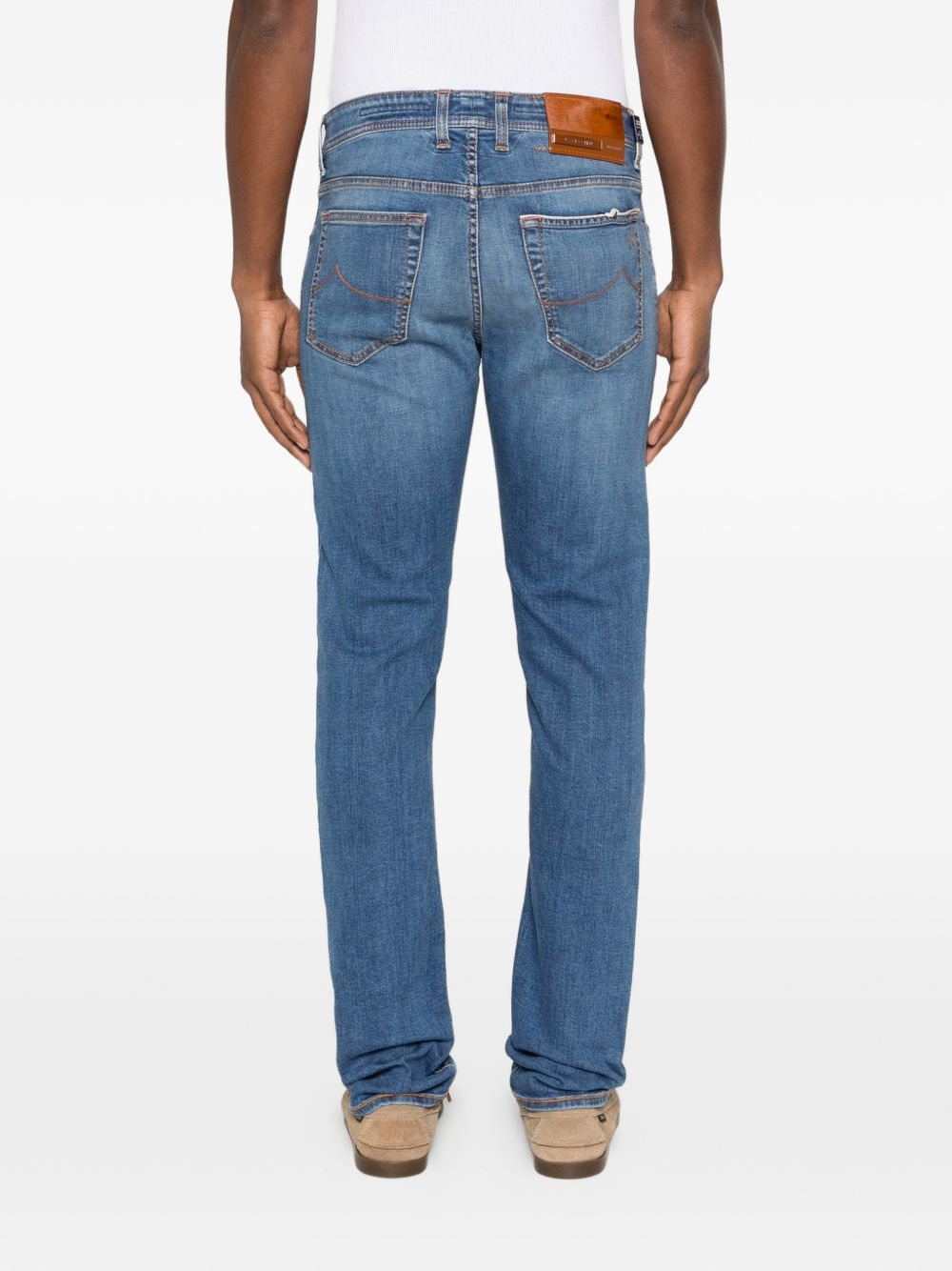 Jacob Cohen Men Slim Fit Denim Jeans