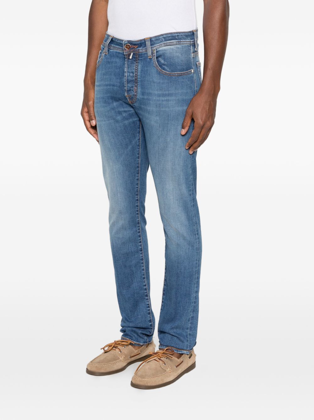 Jacob Cohen Men Slim Fit Denim Jeans