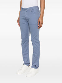 Jacob Cohen Men Cotton Blend Slim Trousers