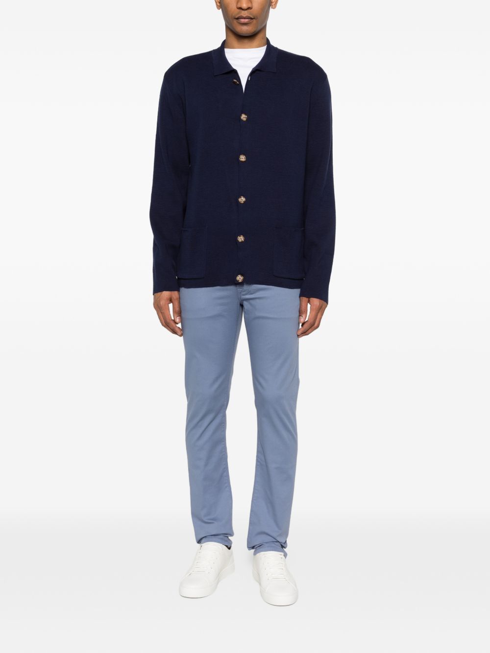 Jacob Cohen Men Cotton Blend Slim Trousers