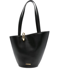 JACQUEMUS Jacquemus Women Le Bambola Moyen Leather Bucket Bag