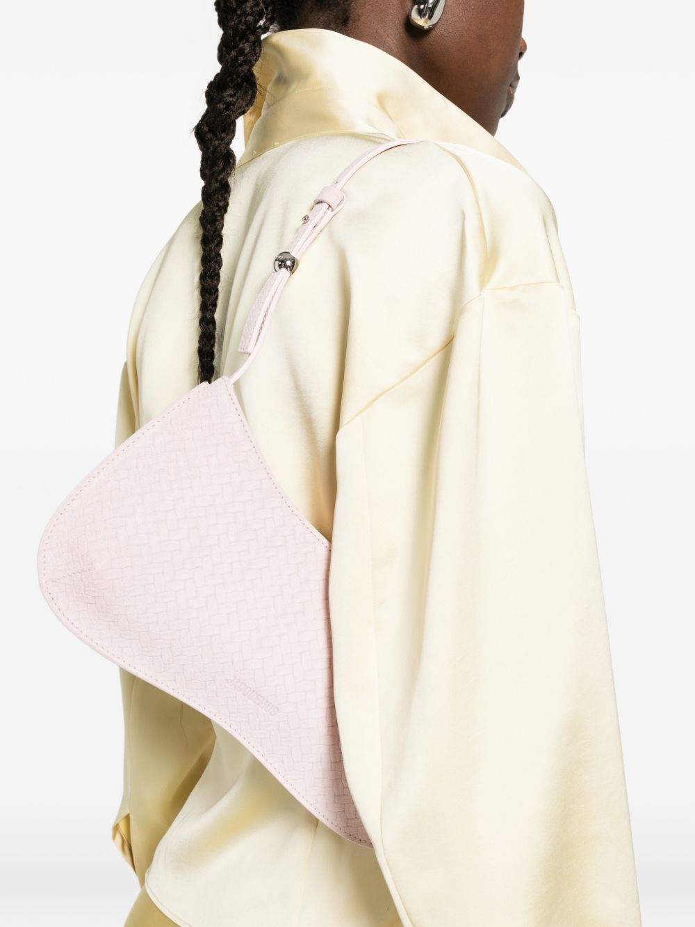 Jacquemus Women Le Bisou Leather Shoulder Bag