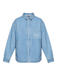 Jacquemus Men La Chemise Boulanger Denim Shirt