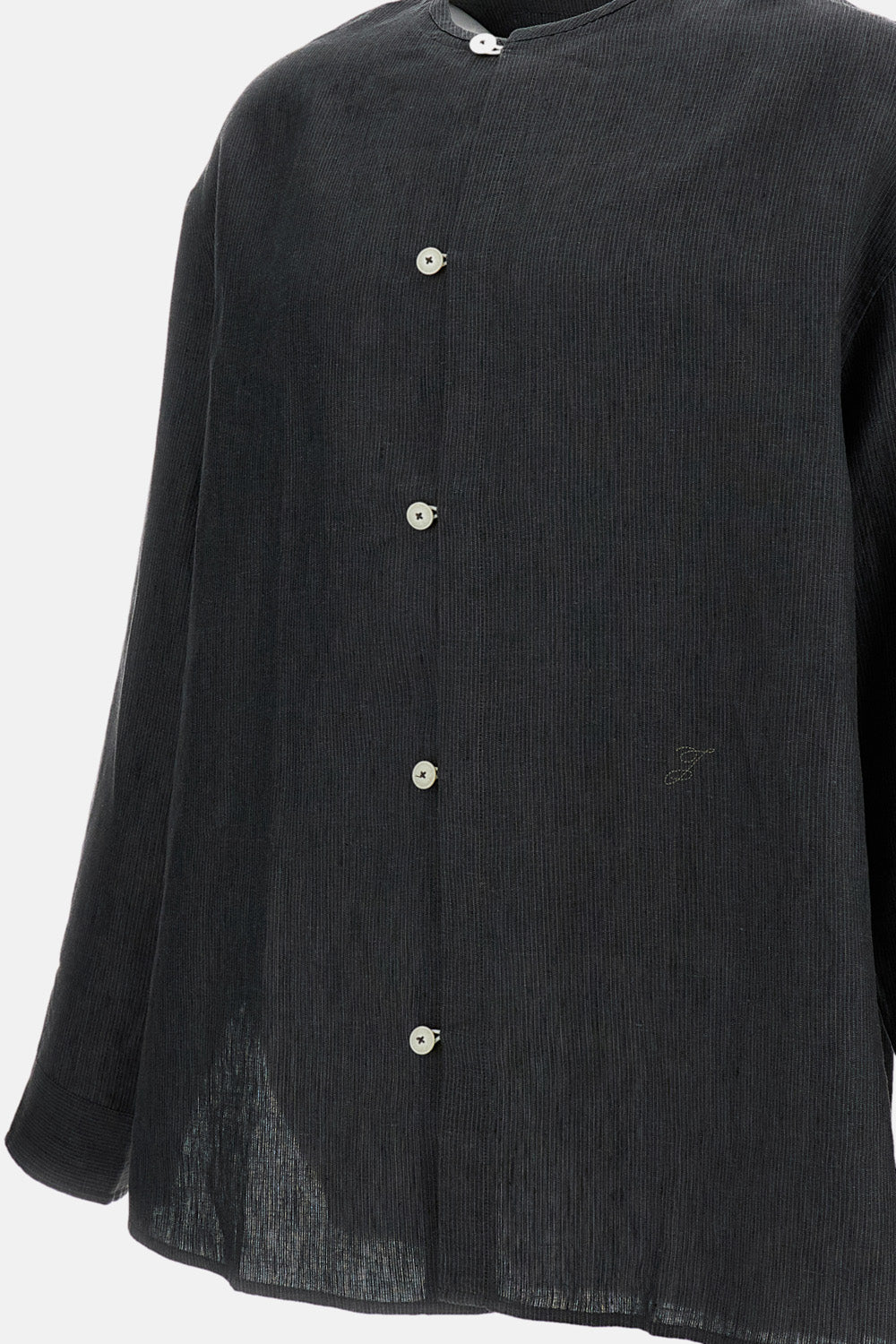 Jacquemus Men La Chemise Pastro Linen Shirt