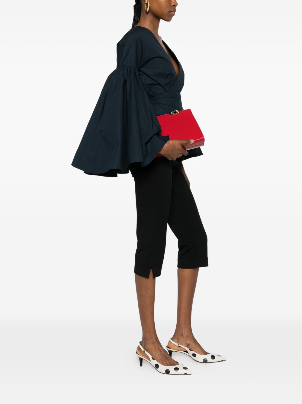Jacquemus Women Le Cache Coeur Paysan Top