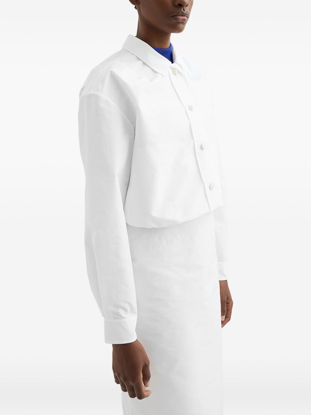 Jil Sander Women Cropped Blouson Jacket