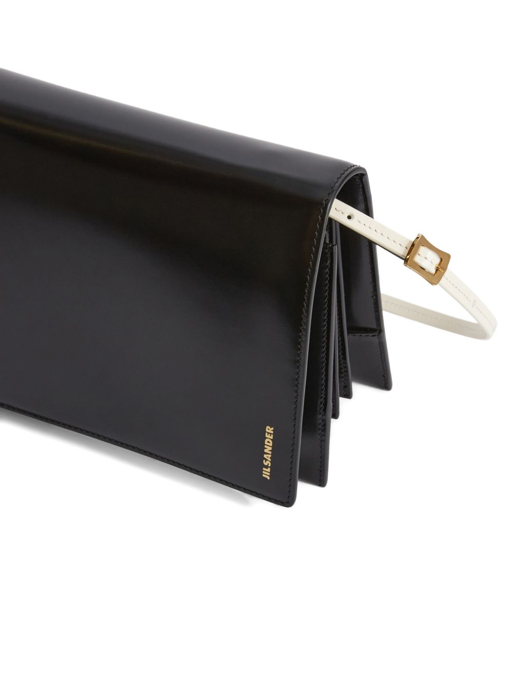 JIL SANDER Jil Sander Women File Small Leather Crossbody Bag