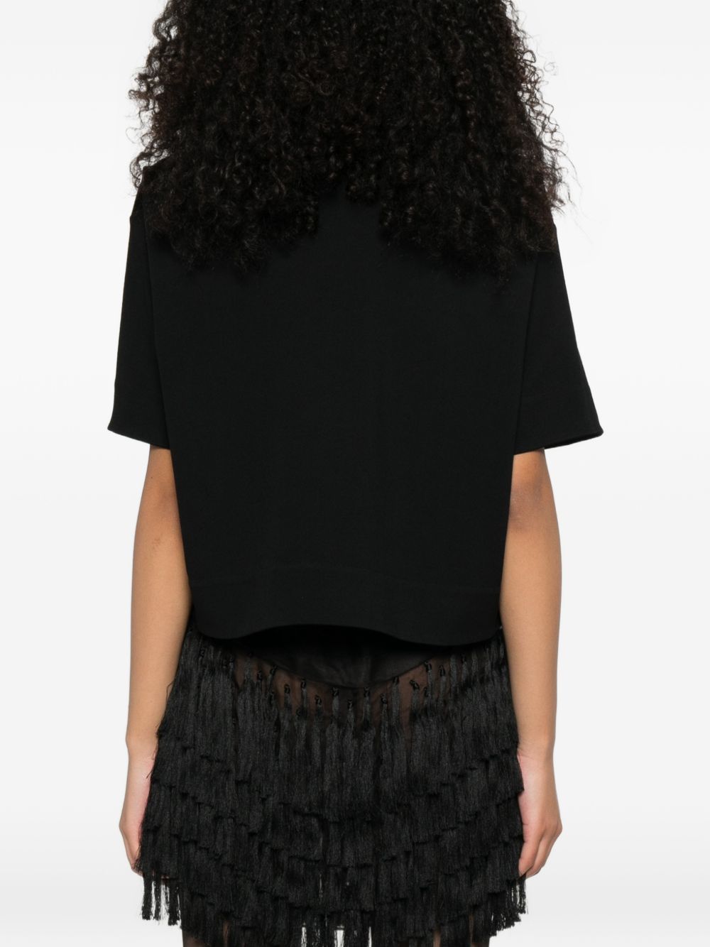 JIL SANDER Jil Sander Women Cropped Polo Shirt