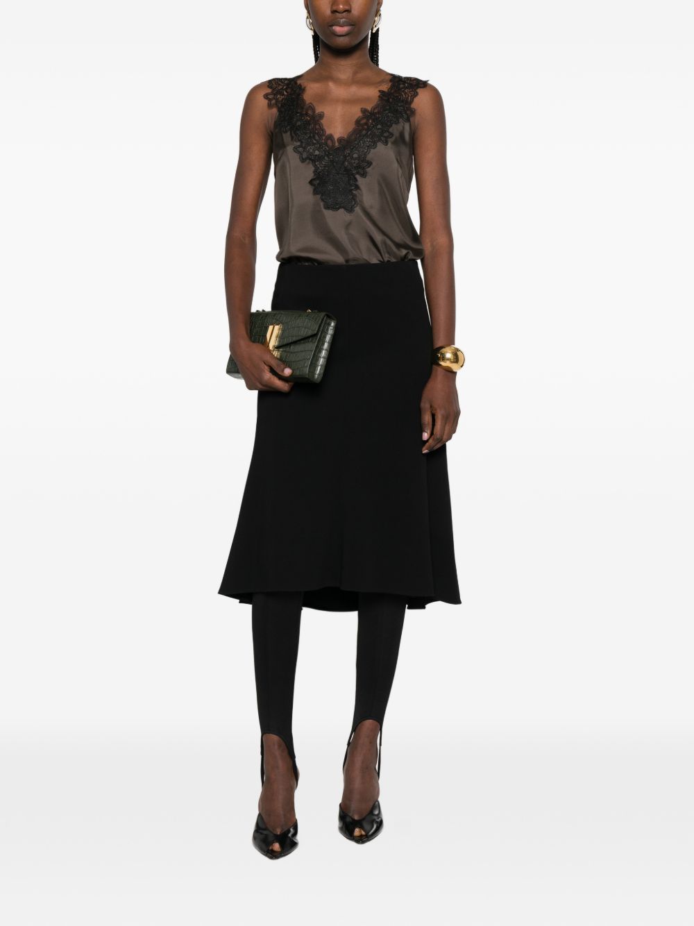 Jil Sander Women Asymmetric Short Skirt