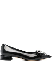 JIMMY CHOO Jimmy Choo Women Auria Leather Ballet Flats