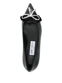 JIMMY CHOO Jimmy Choo Women Auria Leather Ballet Flats