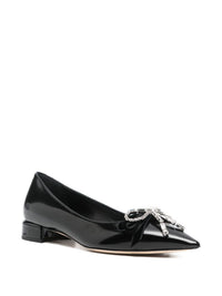 JIMMY CHOO Jimmy Choo Women Auria Leather Ballet Flats