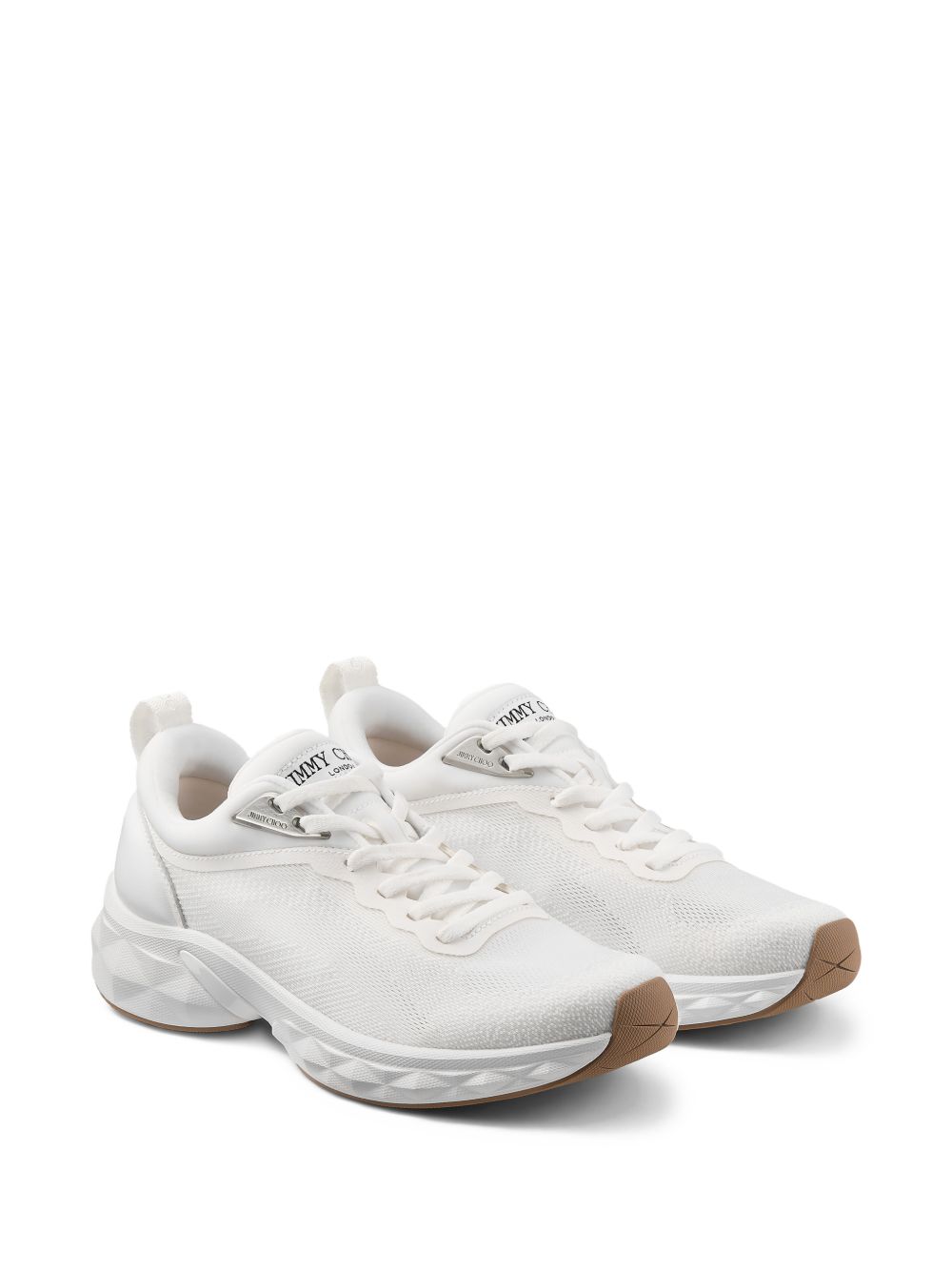 JIMMY CHOO Jimmy Choo Women Diamond Run Leather Sneakers