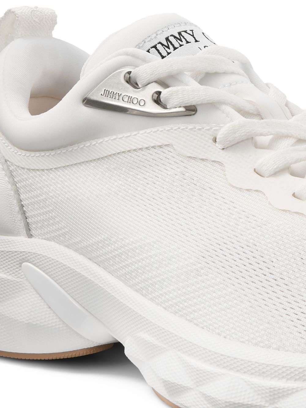 JIMMY CHOO Jimmy Choo Women Diamond Run Leather Sneakers