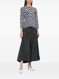 Junya Watanabe Women Cotton Wide-Leg Trousers