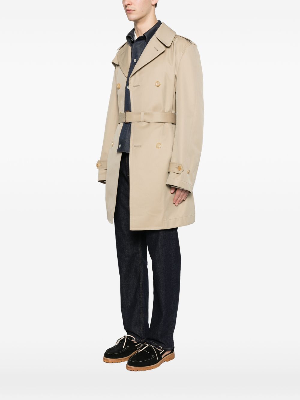 JUNYA WATANABE Junya Watanabe Men Cotton Double-Breasted Coat