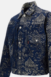 Junya Watanabe Men Watanabe Man X Levi's Damask Trucker Jacket