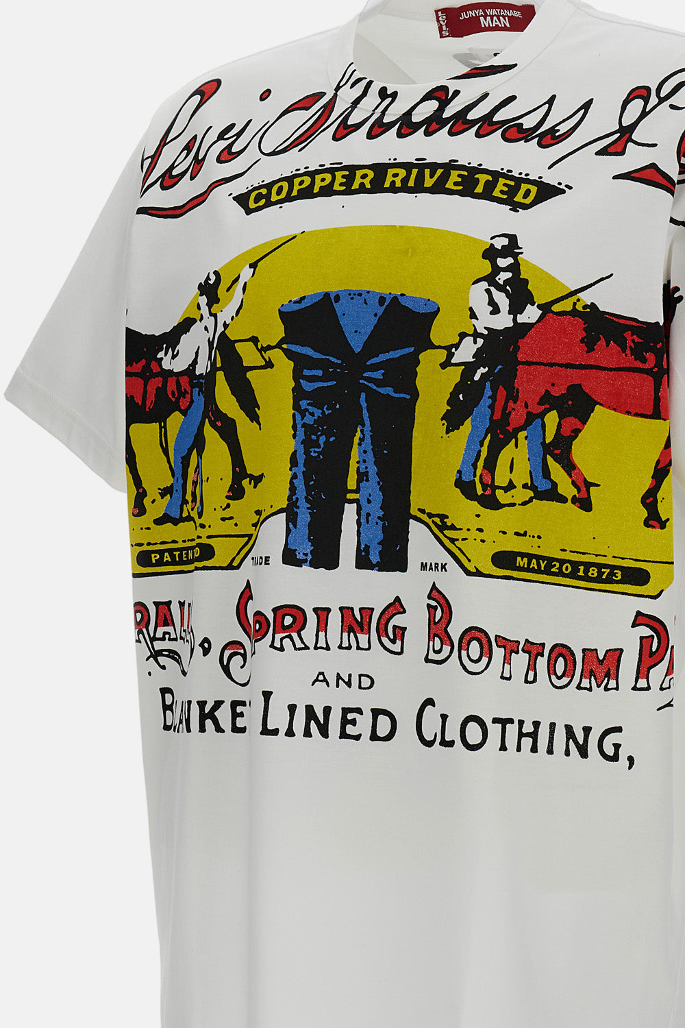 Junya Watanabe Men Eye Man X Levi's T-Shirt