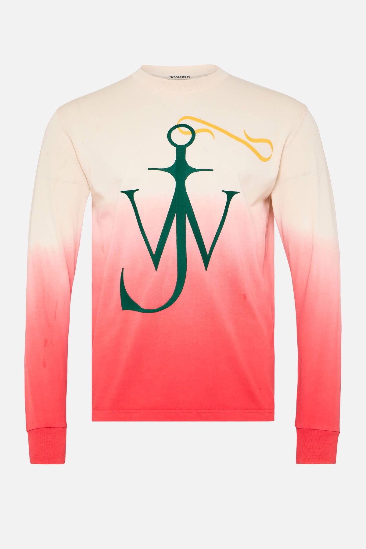 Jw Anderson Men Dip Dye Anchor Longsleeve