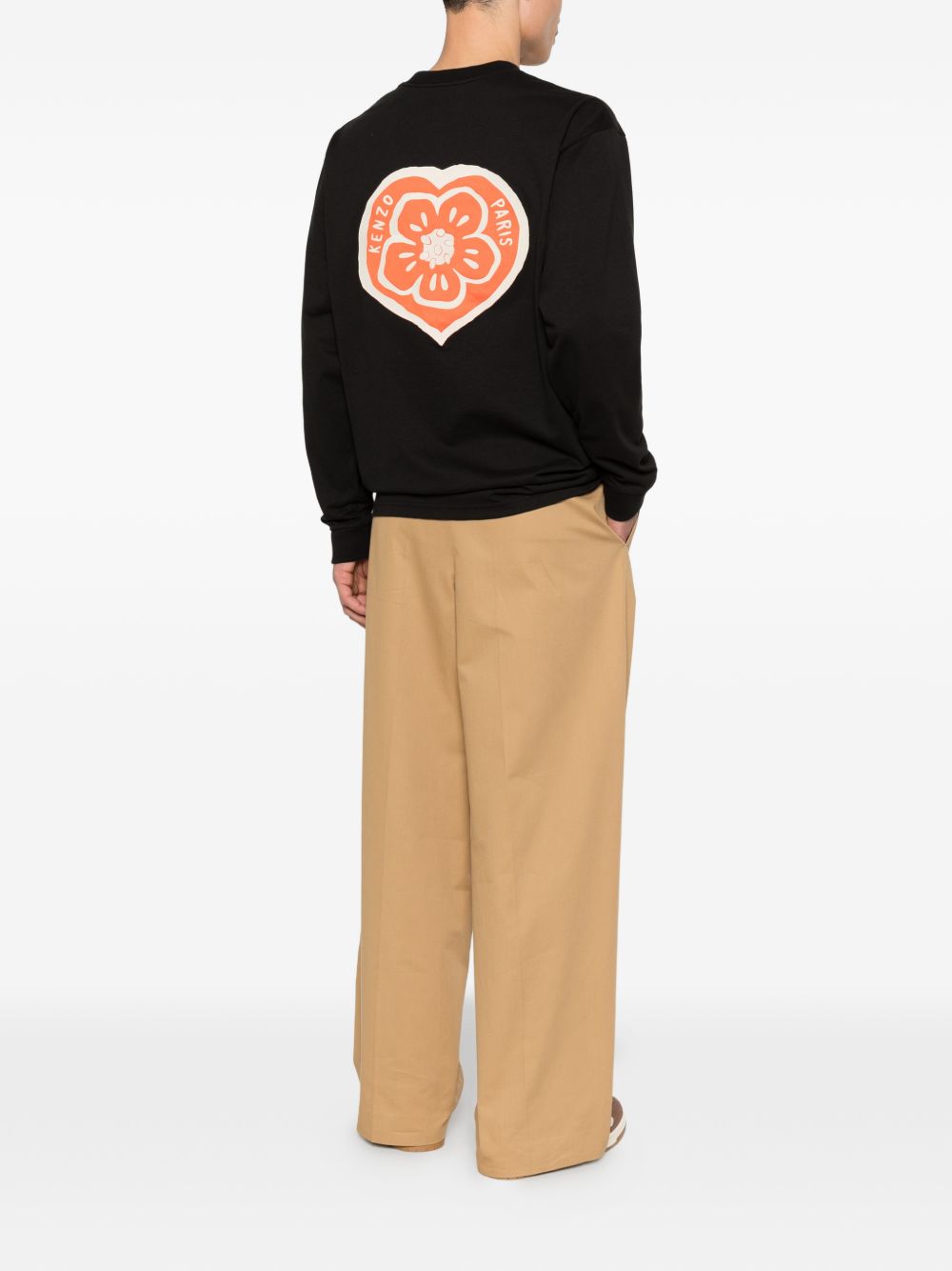Kenzo Men Boke Heart Cotton T-Shirt
