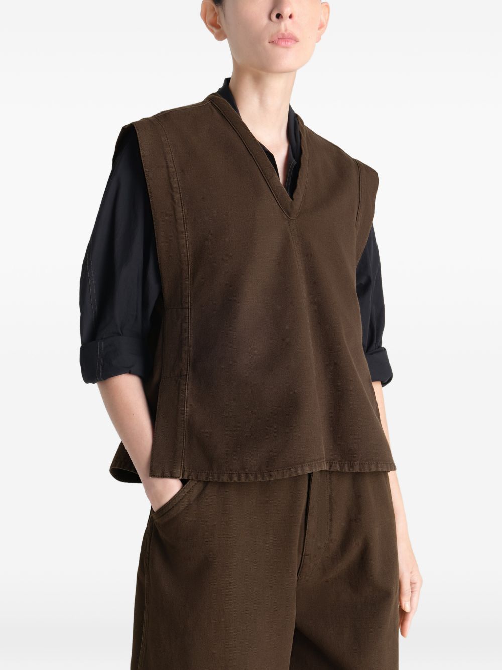 LEMAIRE Lemaire Women Cotton Tank Top